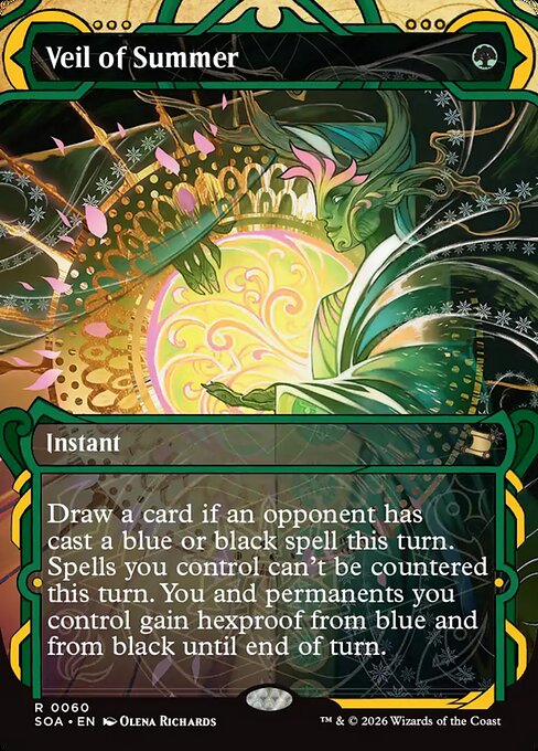 Veil of Summer card art