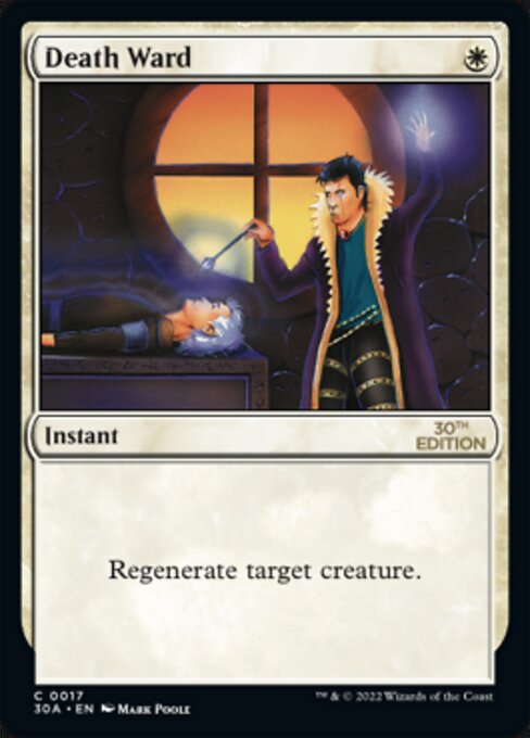 Death Ward card art
