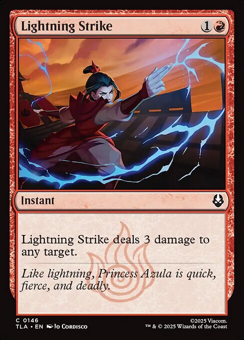Lightning Strike card art
