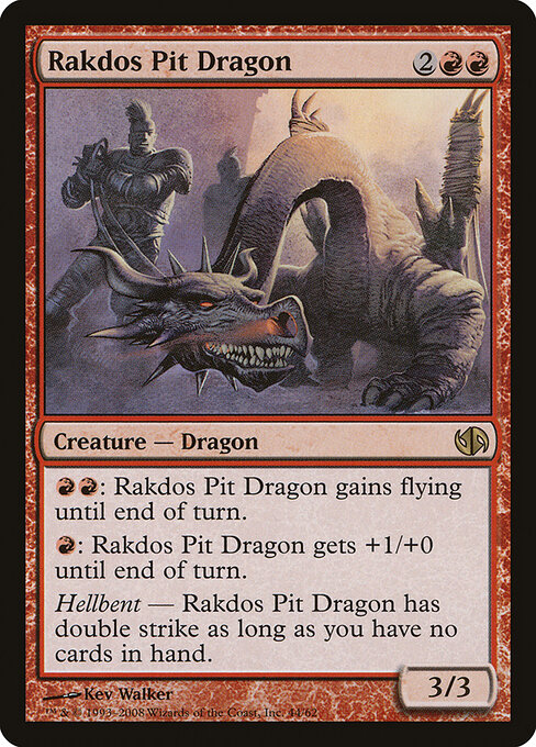 Rakdos Pit Dragon card art