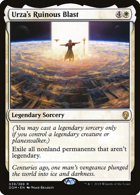 Urza's Ruinous Blast card art