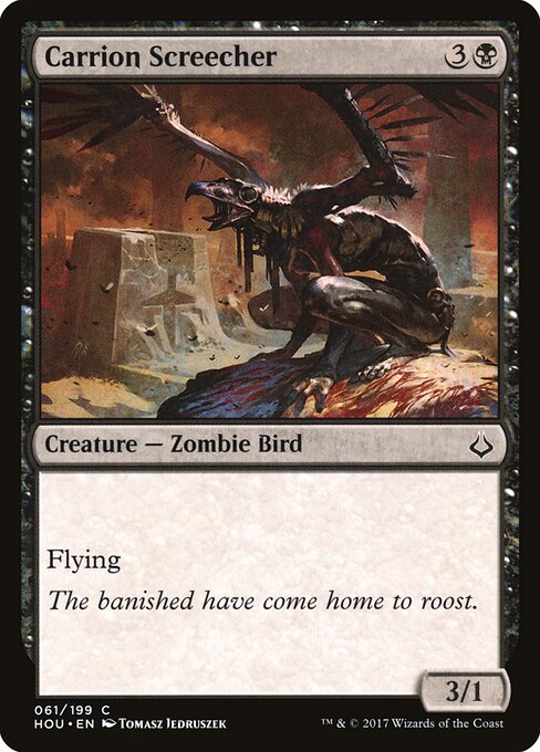 Carrion Screecher card art