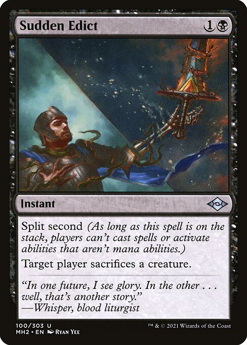 Sudden Edict card art