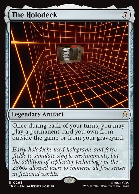 The Holodeck card art