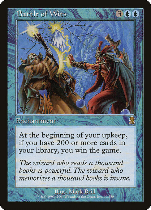 Battle of Wits card art
