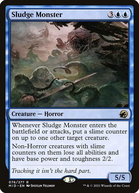 Sludge Monster card art