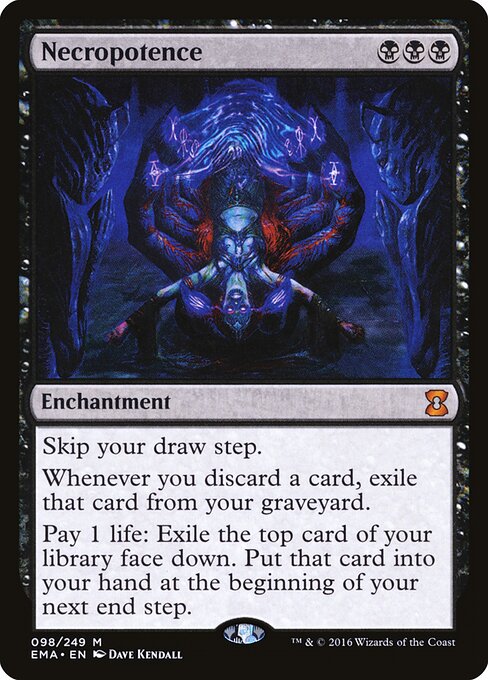 Necropotence card art