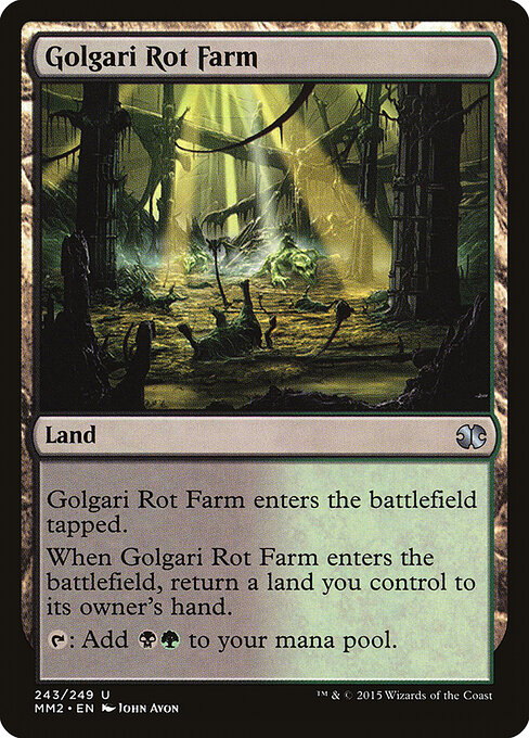 Golgari Rot Farm card art
