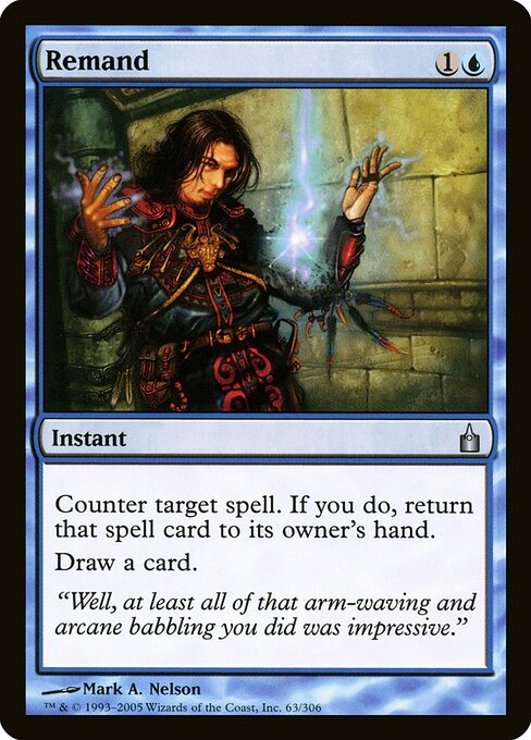Remand card art
