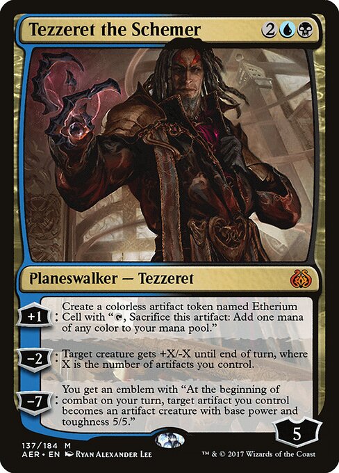 Tezzeret the Schemer card art