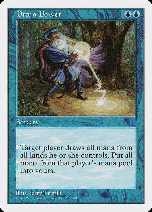Drain Power card art