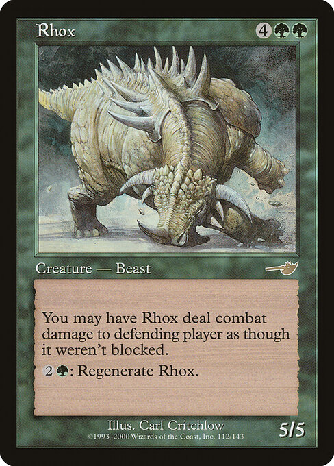 Rhox card art