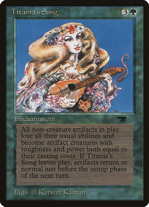 Titania's Song card art