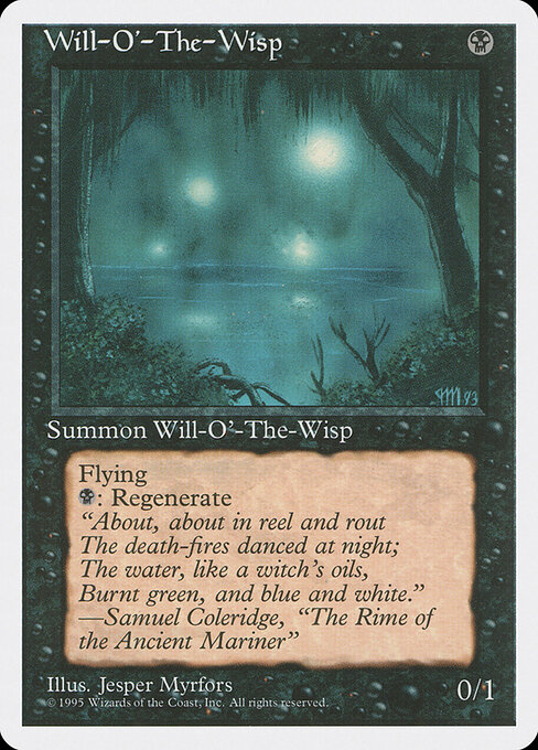Will-o'-the-Wisp card art