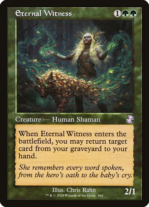 Eternal Witness card art