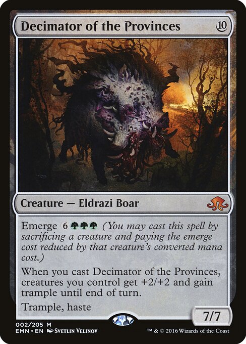 Decimator of the Provinces card art