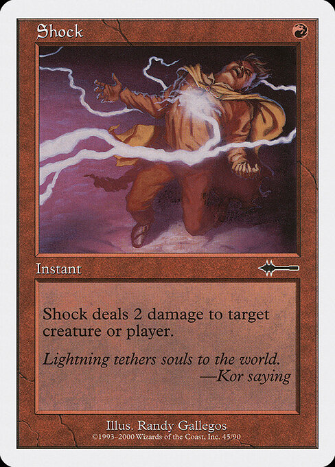 Shock card art