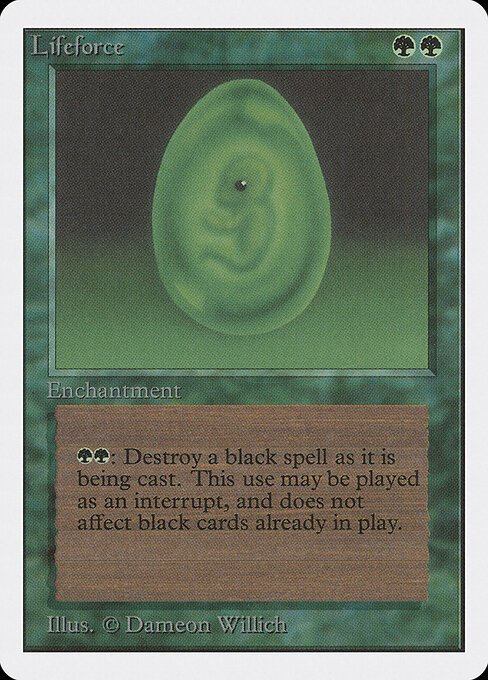 Lifeforce card art