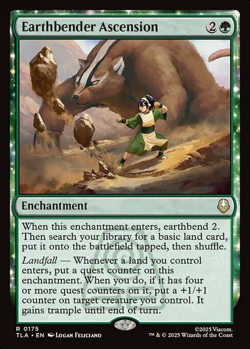 Earthbender Ascension card art