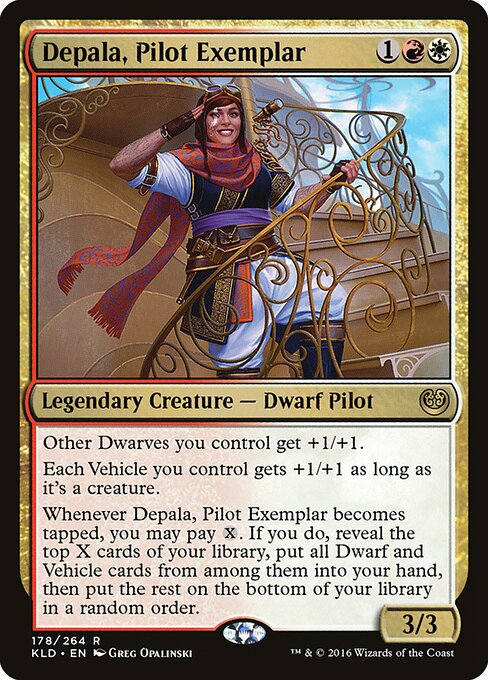 Depala, Pilot Exemplar card art