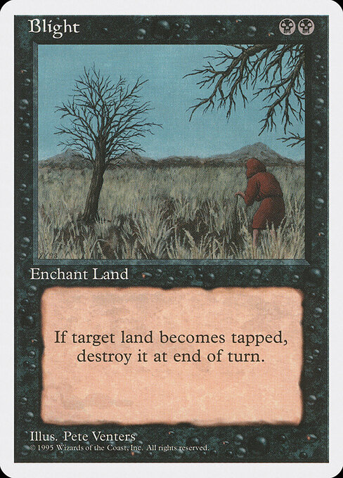Blight card art