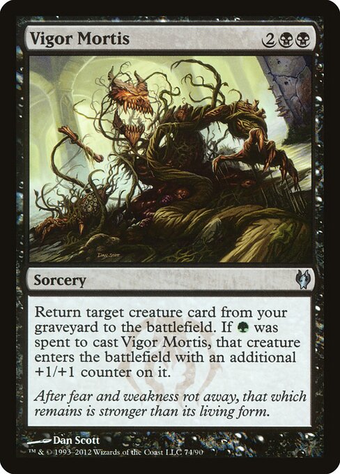 Vigor Mortis card art