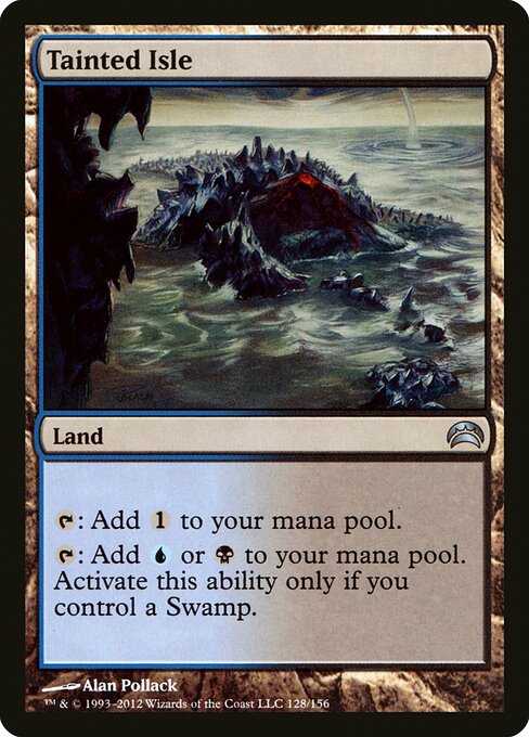 Tainted Isle card art