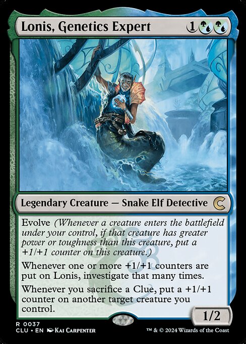 Lonis, Genetics Expert card art