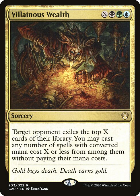 Villainous Wealth card art
