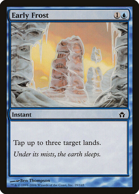 Early Frost card art