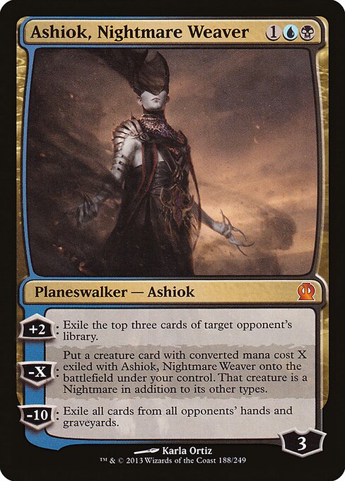 Ashiok, Nightmare Weaver card art