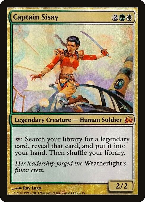 Captain Sisay card art