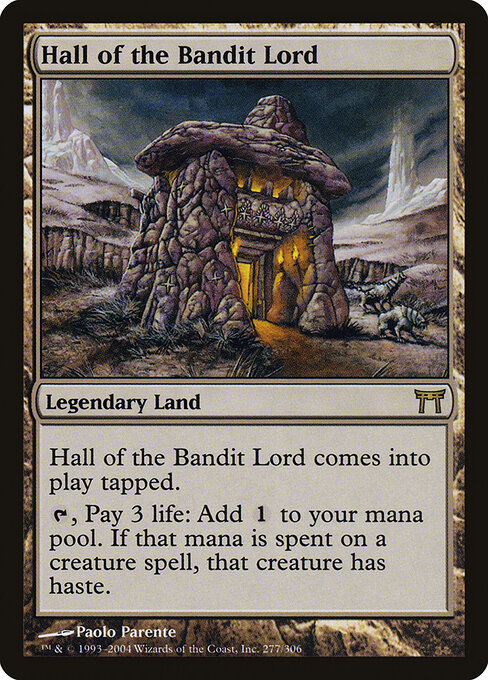 Hall of the Bandit Lord card art