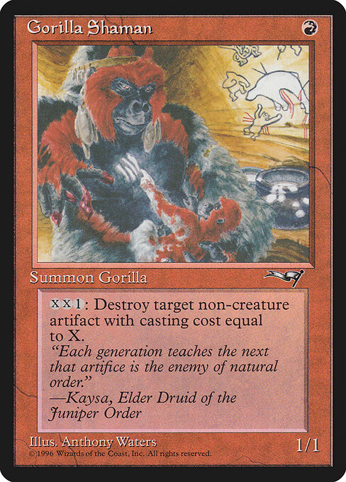 Gorilla Shaman card art