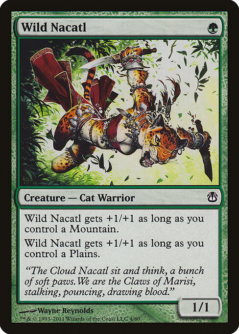 Wild Nacatl card art