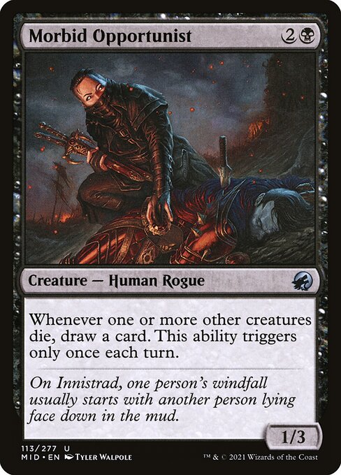 Morbid Opportunist card art