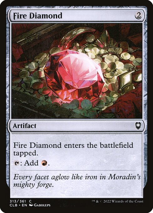 Fire Diamond card art