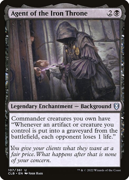 Agent of the Iron Throne card art