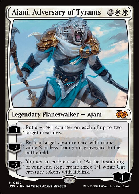 Ajani, Adversary of Tyrants card art