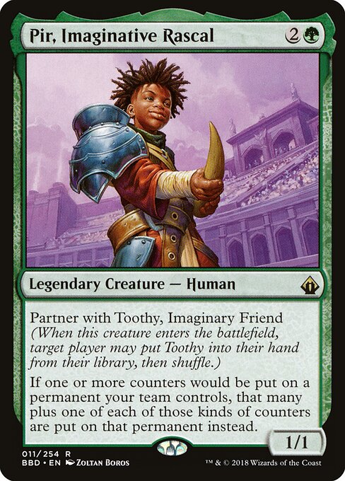 Pir, Imaginative Rascal card art