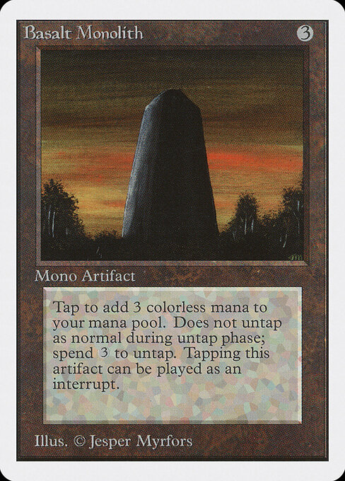 Basalt Monolith card art