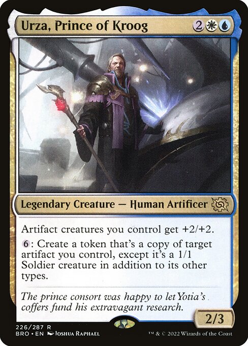 Urza, Prince of Kroog card art