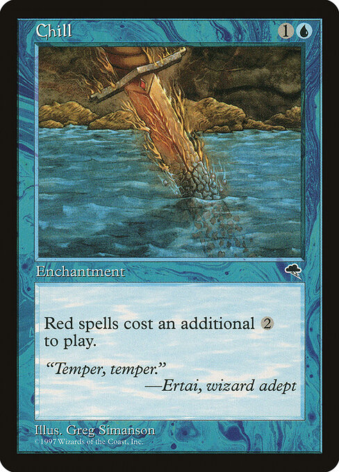 Chill card art