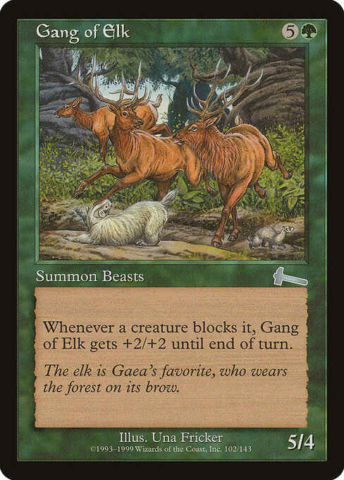 Gang of Elk card art