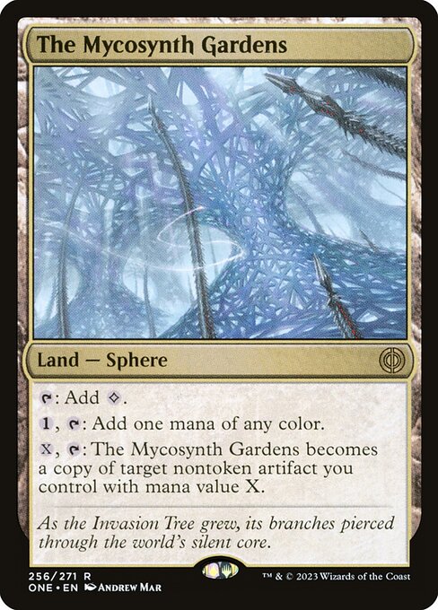 The Mycosynth Gardens card art