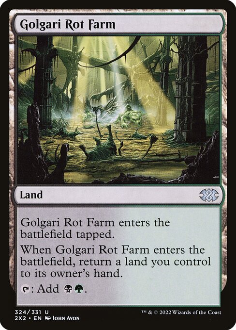 Golgari Rot Farm card art