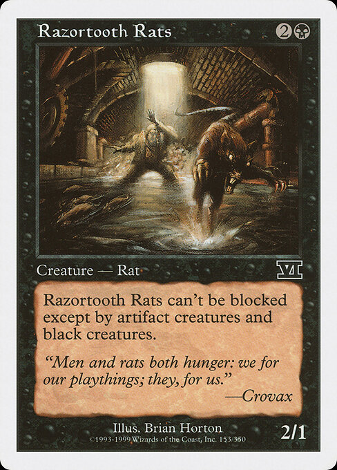 Razortooth Rats card art