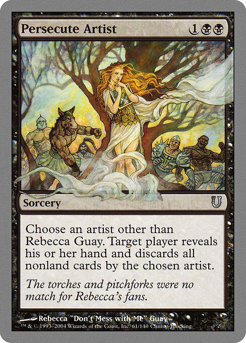 Persecute Artist card art
