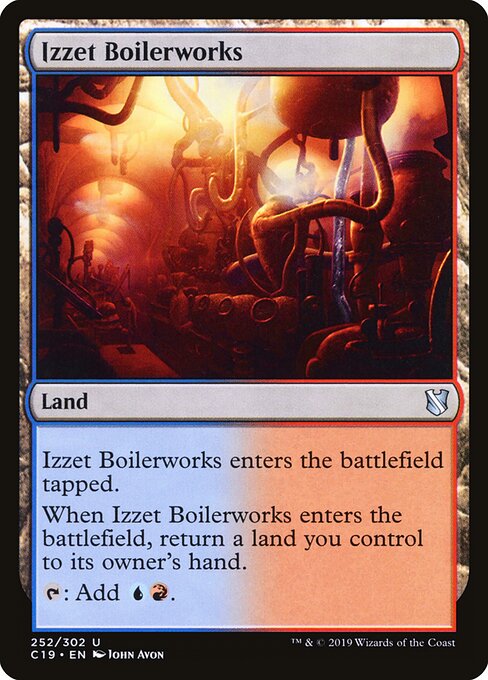 Izzet Boilerworks card art