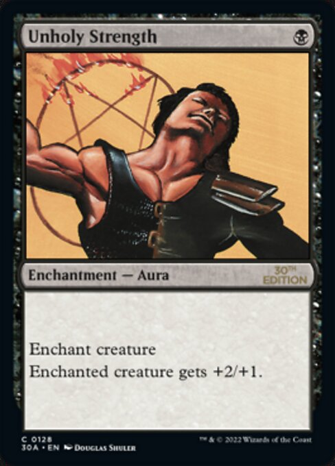 Unholy Strength card art